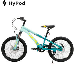 Vélo de montagne pour enfants de 9 ans, 14 pouces, fabrication chinoise, vitesse unique, jante en alliage d'aluminium, cadre en acier, freins à disque, suspension arrière - Product Image 4