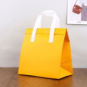 Sac isotherme non tissé en aluminium pour boissons, emballage spécial, sac à dessert, sac à gâteau, sac à main en PP - Product Image 3