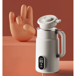 Pas de trempage ni de filtration nécessaires, mélange direct de haricots secs. Nettoyage en une seule opération pour le lait de soja, les jus frais et plus encore. - Product Image 1