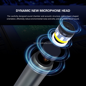 TNH UM-G3 microfono Wireless interamente in metallo uno a due UHF riduzione del rumore FM scheda audio per intrattenimento familiare - Product Image 4