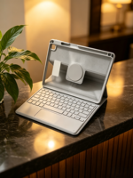 360 °   Étui clavier magnétique rotatif avec pavé tactile pour iPad 10e génération 10,9'', iPad Air 4/Air 5/Air 6 10,9 pouces