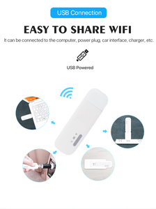 Desbloqueado 4G LTE USB módem Dongle tarjeta Sim 150Mbps <span class=keywords><strong>E8372</strong></span> 150Mbps LTE USB módem Stick Dongle versión OEM - Product Image 5