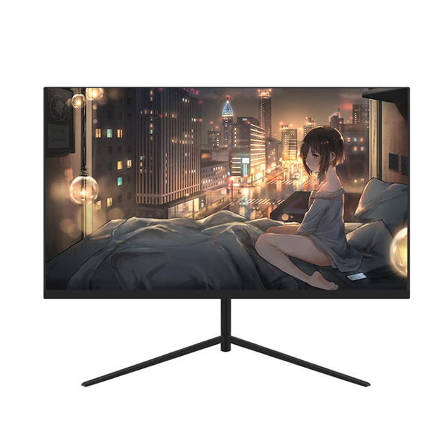 Wholesale Factory Price 27 Inch 165hz 4K 3840*2160 Qhd Monitor Flat Frameless Monitor Wide Screen Desktop Led Gaming Monitor