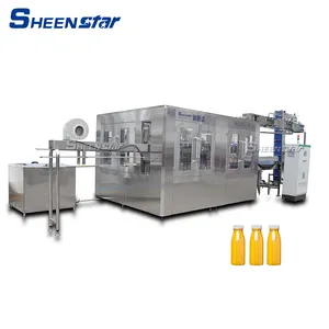 Factory produce milk and juice production line