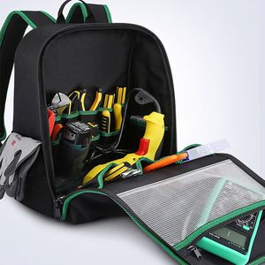 All in One Heavy Duty Welder Bag Electronic Tool Bag Gear Pack with Helmetcatch Multi Purpose Storage Bag - Product Image 1