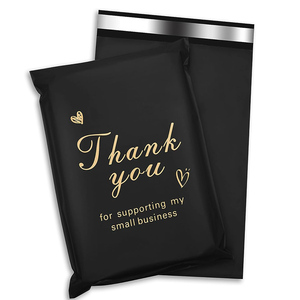 Vendita calda di buona qualità pacchetto impermeabile scarpe di plastica <span class=keywords><strong>posta</strong></span> nuda opaca borsa personalizzata di ringraziamento poli borsa con Logo - Product Image 4