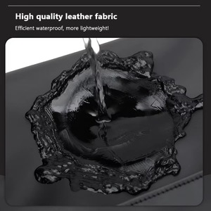 Bền không thấm nước PU da Ba lô thời trang sinh viên giản dị ánh sáng máy tính xách tay Ba lô cho biểu tượng tùy chỉnh - Product Image 4