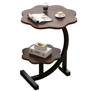 <span class=keywords><strong>Mesa</strong></span> <span class=keywords><strong>de</strong></span> Centro <span class=keywords><strong>Redonda</strong></span> <span class=keywords><strong>de</strong></span> <span class=keywords><strong>Madera</strong></span> <span class=keywords><strong>de</strong></span> Lujo Nórdico Moderno, <span class=keywords><strong>Mesa</strong></span> Auxiliar Portátil <span class=keywords><strong>y</strong></span> Duradera para Sala <span class=keywords><strong>de</strong></span> Estar Familiar - Product Image 4