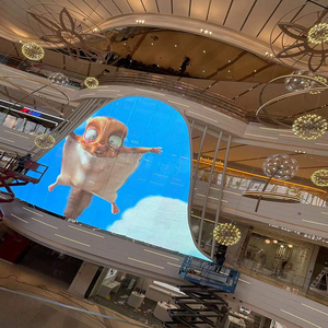 पी6 आउटडोर विज्ञापन लचीला अल्ट्रा-थिन एलईडी वीडियो पारदर्शी दीवार फिल्म स्क्रीन एलईडी डिस्प्ले निर्माता - Product Image 1