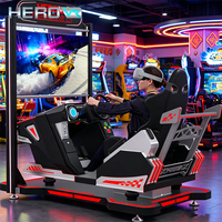 Simulador de Carreras HEROVR de Alto Retorno de la Inversión con Cabina Estilo Fórmula para Tiendas Minoristas