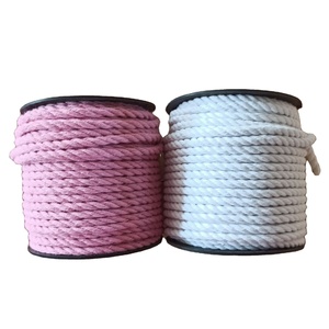 30m macrame bông dây 6mm <span class=keywords><strong>Reel</strong></span> đóng gói bền bao bì dây thừng - Product Image 1