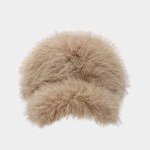 الشتاء بلون صلب تقليد فرو الثعلب الدافئ سميك للنساء أزياء أفخم - Product Image 5