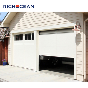 Portes de garage en acier coloré RICHOCEAN, fabrication sur mesure, prix bas, entrée de voitures, portes sectionnelles coulissantes - Product Image 6