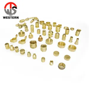 Brass Insert Customized High Quality M3 Brass Parts Knurled Insert Nut With Threaded Screw