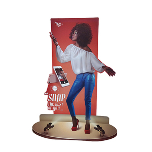 Tùy chỉnh chủ thẻ kinh doanh Brochure hiển thị giá Flyer tập sách chủ giấy <span class=keywords><strong>Countertop</strong></span> hộp quảng cáo tập sách chủ Flyer - Product Image 4