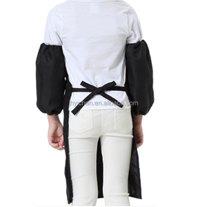 Delantal <span class=keywords><strong>de</strong></span> pintura <span class=keywords><strong>de</strong></span> algodón <span class=keywords><strong>para</strong></span> niños, diseño <span class=keywords><strong>de</strong></span> Chef <span class=keywords><strong>de</strong></span> jardín <span class=keywords><strong>para</strong></span> niños, <span class=keywords><strong>para</strong></span> cocina, escuela, delantal impermeable <span class=keywords><strong>para</strong></span> niños en blanco con bolsillo - Product Image 3