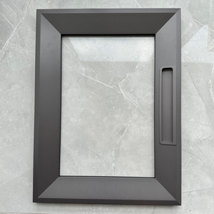 Los mejores productos nuevos de 2025 Gabinete de cocina Armario Marco de perfil de aluminio Puerta cortada a medida Perfil de aluminio de puerta rápida - Product Image 4