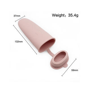 Venta caliente de diseño de alta calidad logotipo personalizado molde de silicona para paletas de helado de silicona moldes para paletas de helado Cubo de helado con cubierta - Product Image 2