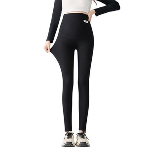Pantalon de <span class=keywords><strong>maternité</strong></span> L-6XL grande taille Leggings automne et hiver vêtements d'extérieur avec pantalon en coton chaud épaissi en <span class=keywords><strong>polaire</strong></span> - Product Image 4