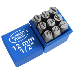 Moldes de Acero Tipo AZ, Sellos de Carburo con Punzones de 3-12 mm, Caracteres, Números, Símbolos, Letras en Inglés para Herramientas y Equipos de Joyería - Product Image 5