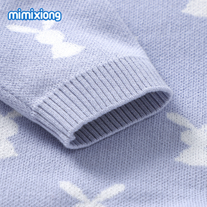 อีสเตอร์ใหม่MimixiongถักทารกRomperแขนยาวรูปแบบกระต่ายเด็กวัยหัดเดินJumpsuitชุดทารกแรกเกิดเสื้อผ้า - Product Image 4