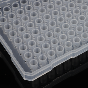 Pabrik Pabrik laboratorium transparan sekali pakai 96 Well <span class=keywords><strong>Pcr</strong></span> Plate 0.2mm untuk budaya sel dengan Hem - Product Image 6