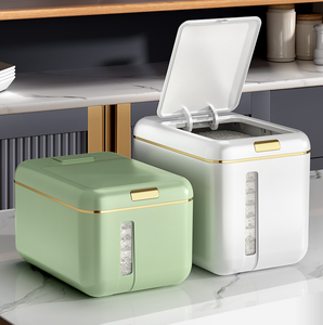 กล่องเก็บอาหารแบบกดสวิตช์ใสขนาด10<span class=keywords><strong>กก</strong></span>. <span class=keywords><strong>15</strong></span><span class=keywords><strong>กก</strong></span>. ภาชนะบรรจุอาหารเกรดสูงใหม่สำหรับห้องครัว - Product Image 3