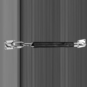 304 Stainless Steel Anti Fall Chain <b>For</b> Glass Door Safety With Easy Installation L Shaped Modern Simple Design - Product Image 4