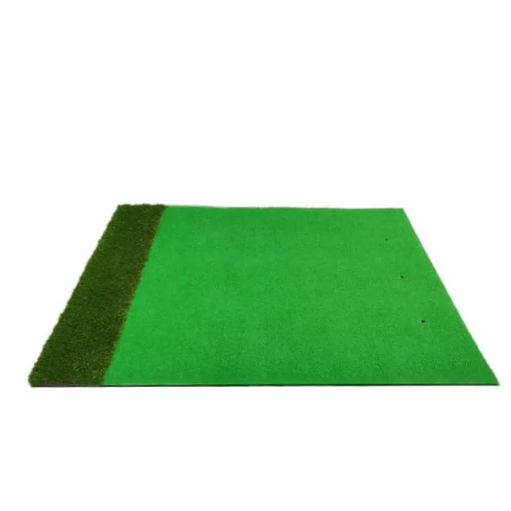 Groothandel Op Maat Professionele Premium Turf Golf Sportvloeren Golf Hitting Mat Voor Indoor Achtertuin Scherm Simulator Praktijk