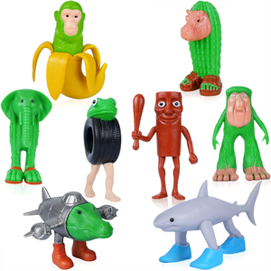 Modèle de figurine en plastique de la série Classique Montagnes et Mers, conçu par des designers d'anime - Product Image 1