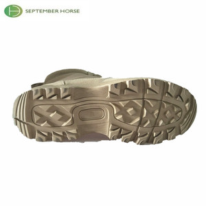 Chaussures en <span class=keywords><strong>daim</strong></span> <span class=keywords><strong>kaki</strong></span> du désert avec fermeture éclair, semelle en caoutchouc, <span class=keywords><strong>bottes</strong></span> tactiques - Product Image 6