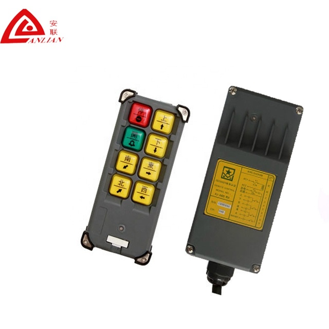 radio remote control for crane with 10 buttons Industrial remote control