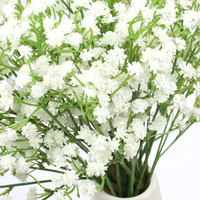 Bunga plastik Gypsophila buatan 30cm, bunga untuk rumah, Hotel, dekorasi pernikahan Natal, Hari Valentine dan Tahun Baru