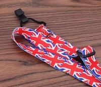 Sangle ukulélé sans poinçon bandoulière cou sangle en coton accessoires ukulélé
