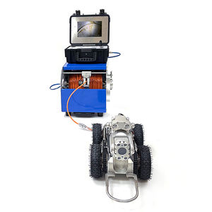 Robot d'inspection vidéo de vidange d'égout CCTV à télécommande avec mesure laser et <span class=keywords><strong>compteur</strong></span> de <span class=keywords><strong>compteur</strong></span> pour <span class=keywords><strong>DN</strong></span> 200-3500mm - Product Image 4