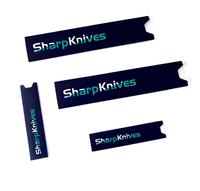 Protège-lames personnalisés en carton kraft pour couverts, avec logo imprimé, manchons de protection pour couteaux de cuisine