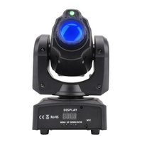 Projecteur laser mobile LED Mini Spot Kimu 60W de haute qualité avec contrôle DMX512, indice de protection IP33, RGB pour parcs à thème et karaoké de mariage
