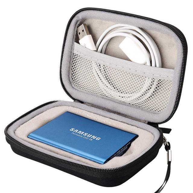 Custom Shockproof Waterproof Hard EVA Carry Storage Case for Drive Power Bank for Travel Home or Party External Tool Case