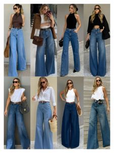 بنطلون جينز رجالي ونساءي جديد بقصة ضيقة للرجال والنساء رائج البيع بالجملة بسعر منخفض - Product Image 3