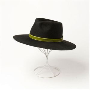 Sombreros Fedora Blancos de Fieltro de Lana Australiana de Ala Ancha H628D, Sombrero Fedora de Fieltro de Lana para Adultos, Sombreros Fedora de Lana para Caballero - Product Image 6