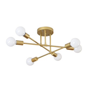 Colgante de luz nórdica de color, candelabro de latón negro, personalizado, barato - Product Image 2