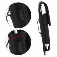 Bolsa de teléfono móvil de nailon universal de alta calidad con clip para cinturón para uso vertical y horizontal de múltiples marcas