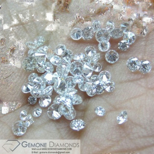 Diamantes Cultivados en Laboratorio de Alta Calidad E VS2 de 0.2ct, Corte Brillante Redondo de 3.7mm, Rellenos con HPHT, Piedras Sueltas para Joyería a Bajo Precio - Product Image 3