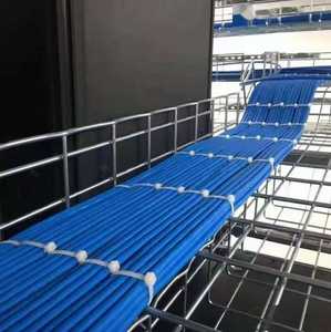 Plateau de gestion des câbles en acier galvanisé <span class=keywords><strong>Inox</strong></span> 304 perforé, <span class=keywords><strong>support</strong></span> de câbles en métal, plateau de câbles en treillis métallique, directement de l'usine - Product Image 5