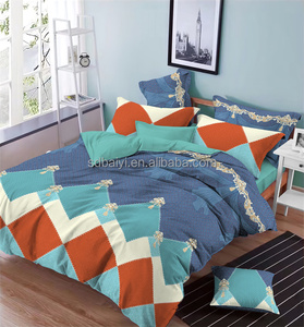 Tela 100 poliéster con estampado 3d de flores, tela estampada con estampado 3d, tela de durazno <span class=keywords><strong>precio</strong></span>, funda de edredón - Product Image 6