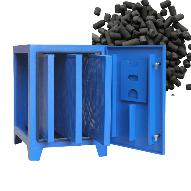 Commercial Dust Collector Chimney Active Carbon Air Filter Air Scrubber