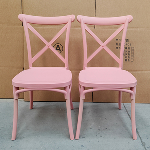 Chaise empilable blanche <span class=keywords><strong>en</strong></span> résine PP pour événements, banquets et mariages, nouvelle arrivée - Product Image 1