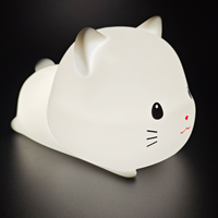 Veilleuse de noël Rechargeable en Silicone pour enfant en bas âge