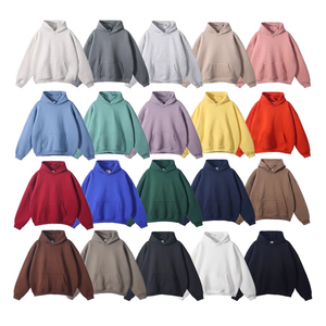 Hoodie Các Nhà Sản Xuất Nặng Nặng Đau Khổ Trống Thời Trang Đường Phố Unisex Quá Khổ Của Phụ Nữ Cần Thiết Của Nam Giới Hoodies & Áo Nỉ - Product Image 1