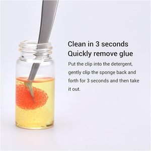 Líquido Limpiador <span class=keywords><strong>de</strong></span> <span class=keywords><strong>Pinzas</strong></span> <span class=keywords><strong>de</strong></span> Marca Privada, Removedor <span class=keywords><strong>de</strong></span> Pegamento y Bola <span class=keywords><strong>de</strong></span> Esponja para Extensiones <span class=keywords><strong>de</strong></span> Pestañas - Product Image 3